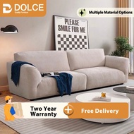 🇸🇬Chenille Fabric Sofa Modern Living Room Sofa Sponge Sofa Single Sofa 2 Seater Sofa 3 Seater Sofa 4