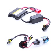 Bộ 1 đèn xenon HID xe oto 35w H7 4300k 12V sáng vàng ( giá 1 bóng + 1 ballast )