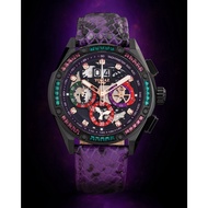 🎁+ Tomaz Men's Watch RAWR JOKER III (Purple/Black) / Strap Purple -TW024E-D2+🎁