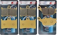 SYUU Copper Fibre Motorcycle Brake Pads Front Rear For Yamaha FZ 8 Fazer 2011-2015 FZS 1000 2006-201