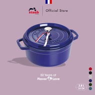 STAUB LA COCOTTE Cast Iron Round Cocotte 3.8L - Made In France