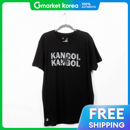kangol | เสอยดแขนสนผชาย ดไซน KANGOL พมพลายโลโก สดำ