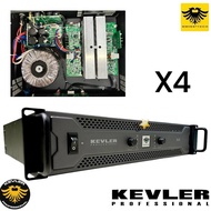 Kevler Professional X4 Power Amplifier Boasting 400W X2 RMS
