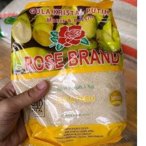 Gula Pasir Rose Brand 1kg / Gula Kemasan Rose Brand
