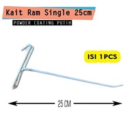 Ram Hook Ram Stick Single Ram Ram Thick Wire Hook Hook Packaging Contents 1PCS - Unit 25CM