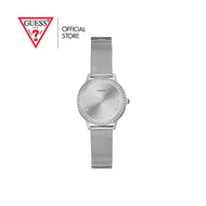 GUESS นาฬิกาข้อมือผู้หญิง รุ่น W0647L6 สีเงิน นาฬิกา นาฬิกาแฟชั่น นาฬิกาข้อมือผู้หญิง Silver Tone