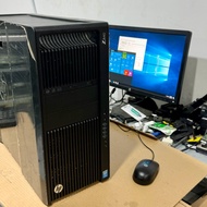 Workstation Server hp Z840 Dual Xeon E5 V3 RAM 32GB SAS 4x2TB PSU 1125W NVIDIA P2000