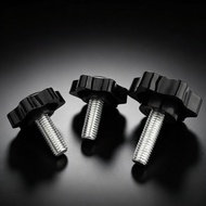 Galvanized Torx Handle Screw 6 Star Hand Screw Rubber Head Bolt 25mm Head M4/M5/M6