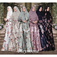 ORIGINAL Gamis Syari MEYMOONA Set Syar'i by Aluna Nha Miranda -