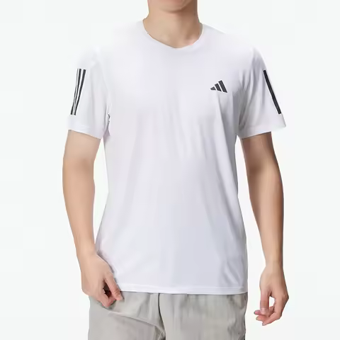 Adidas Short-Sleeved Men's and Women's Running Fitness T-Shirt Quick-Drying Breathable Sports Traini
