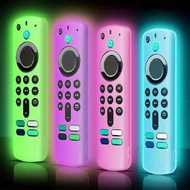 Silicone Remote Control Cover For Alexa Voice Remote 3rd-Gen L5B83G P4C6EN, Glow In The Dark Remote 
