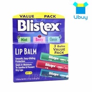 Blistex - 潤唇膏超值3支裝SPF15[平行進口]041388006635
