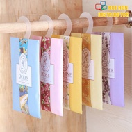 Wardrobe Cabinet Natural Air Freshener Fragrance Scented Sachet Hanging Perfume Bag Lavender Rose Lemon Lily Jasmine