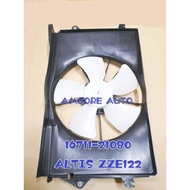 ALTIS ZZE122 2001YR - Radiator Fan Motor Assy 16711-21080