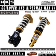 Coilover HKS Hipermax Max IV SP FT 86 FT86 BRZ 2012-2022 80250-AT001