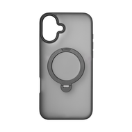 CURIO Matte Ring Case - Magnetic Phone Case with Stand Holder (ShockProof / 360Β° Rotatable / Smooth)