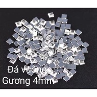 4MM SQUARE BLOCKS - NAIL STONE