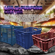 OHAHA PLASTIC CRATES FRUIT CRATES HALF CRATE WHOLE CRATE STORAGE CRATES