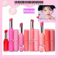 AMUSE Fondue Balm 3.2g 10 Colors Glossy Hydrating Lip Balm Plumping Vegan Tint MELTING GLOW BALM JUI