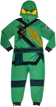 LEGO Ninjago Boy's Pajamas One-Piece Hooded Unionsuit Onesie