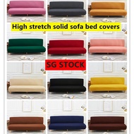 Sofa Bed Cover Sofa Cover Protector Sofa Cover 3 Seat Sofa Bed Without Armrest Cover Elastic Foldable sofa bed cover