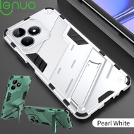 Lenuo Punk Armor Phone Case For Realme C67 C53 C51 C55 C21Y C25Y C15 C12 Narzo N55 N53 20 Casing Fol
