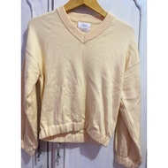 Zara baby yellow top
