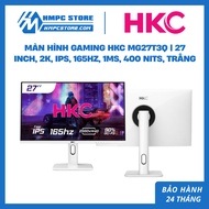 HKC MG27T3Q Graphics Monitor | 27 inch, QHD, IPS, 165Hz, 1ms, 400 nits, white