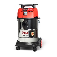 POLO Water-Dry Vacuum Cleaner Model AURA30N /1 200 W Filter Basket Tank Capacity 30 Liters Suction P