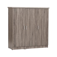 Furniture Direct DUBLIN Soft Closing 3 Door Low Wardrobe almari baju kanak kanak