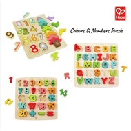 Hape-Wooden Toys Puzzle ABC Alphabet Number (3Y+)