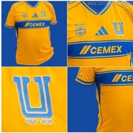 25/26 Tigers Home Fans Issue Soccer Jersey High Quality Sublimation Baju Sukan Football Customiz Nam