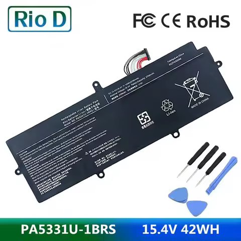 New PA5331U-1BRS 15.4V 42WH Battery For Toshiba Portege dynabook PTG TEC X30L A40-G R30-A A30-E-10N 