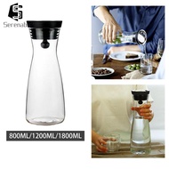 Serenable Cold Water Jug Hot Cold Water Pitcher for Hot Cold Water Juice Refrigerator