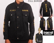 NEW!!! Jaket Kemeja Tokyo Revengers Tokyo Manji Mikey Draken Full