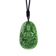 【正佳珠寶】和田碧玉 八大守護神 千手觀音 鼠 本命佛