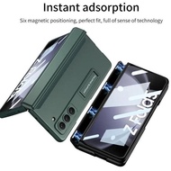 Case Casing Galaxy Z Fold5 Fold 5 Kickstand Magnetic Case