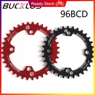 BUCKLOS 96BCD MTB Chainring Symmetry BCD96 Oval Chainwheel 32/34/36/38T Bike Crankset
