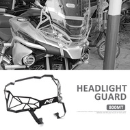 Motorcycle 800MT 800mt Headlight Grill Guard Protection Cover Protector Black Metal Accessories For 