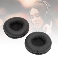 Headset Earpad  Easy To Install and Disassemble Comfortable Wear Ear Pads Flexible for 60mm / 2.4in 