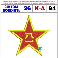 K-A94 PEOPLE'S LIBERATION ARMY FREEDOM ARMY CUSTOM EMBROIDEREDRAKYAT'ST TESTIMONI