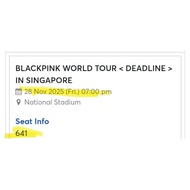 Blackpink Deadline in Singapore