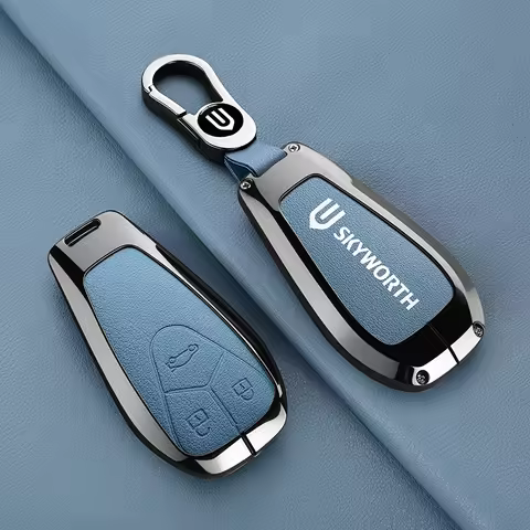 Car Key Case Fob Cover Protector Shell For Skyworth EV6 Skywell ET5 HT-i HTI Imperium SEV Elaris Beo