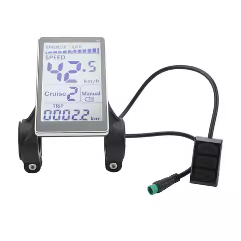 Electric Bike LCD Display Meter 5 Pin 24V 36V 48V 60V E Scooter M5 LCD Panel Screen E-bike Bicycle A