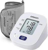 Omron HEM 7143T1 Digital Bluetooth Blood Pressure Monitor with Cuff Wrapping Guide &amp; Intellisense Technology For Most Accurate Measurement