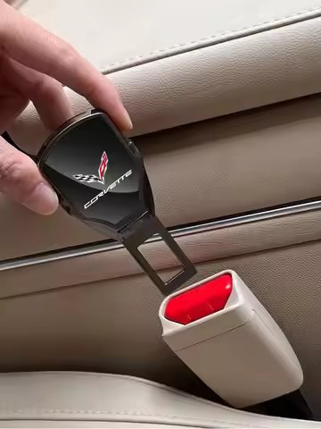 for Corvette C1 C2 C3 C4 C5 C5 C6 C7 C6-R C8 Car Seat Belt Extension Plug Safety Buckle Car Accessor