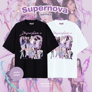 [READY] Aespa 'Supernova' Album T-Shirt - Karina Winter Giselle Ning-ning | FRONT ONLY | AESPA SERIE