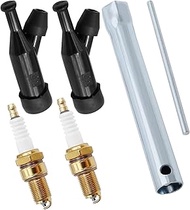 2pcs F7TC Spark Plugs GX120 GX160 GX200 GX240 GX270 GX340 GX390 Sparkplugs for Generator Lawnmower C