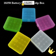 [LETIGO] 18650 Battery Box, Anti-slip 4 AA AA Battery ,  Coloful Plastic Rechargeable Battery Contai