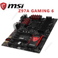 【Used】Spot MSI Z97A GAMING 6 gaming6 Z97-G45 GAMING H97M-E35 B85-G41 PC MATE ZH87-G41 PC MATE B85-G4